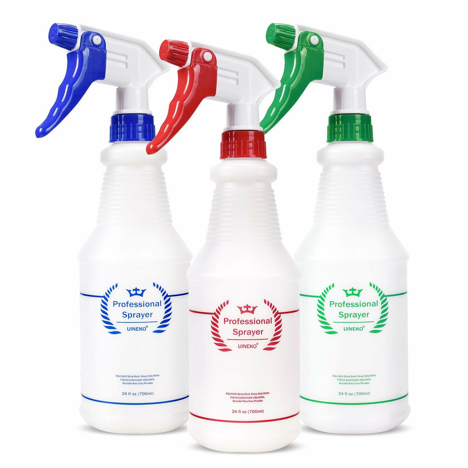 2–3 plastic spray bottles